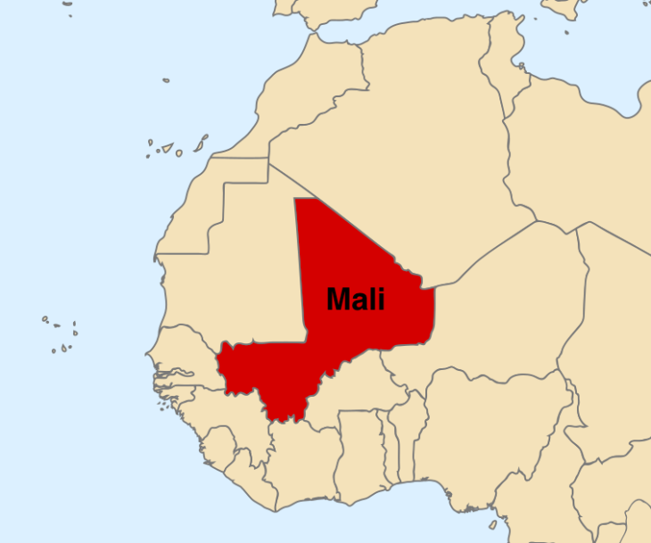 Mali hatalmas ország, északon kiterjedt sivatagi régióval