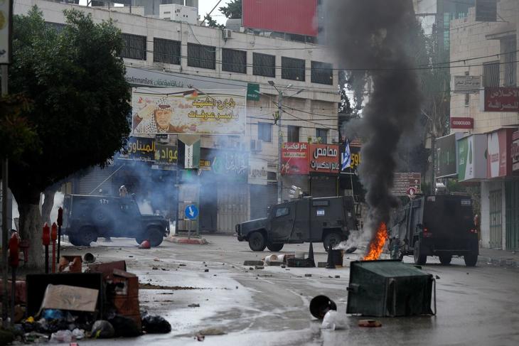 Nem csitulnak a harcok a Gázai övezetben. Fotó: MTI / AP