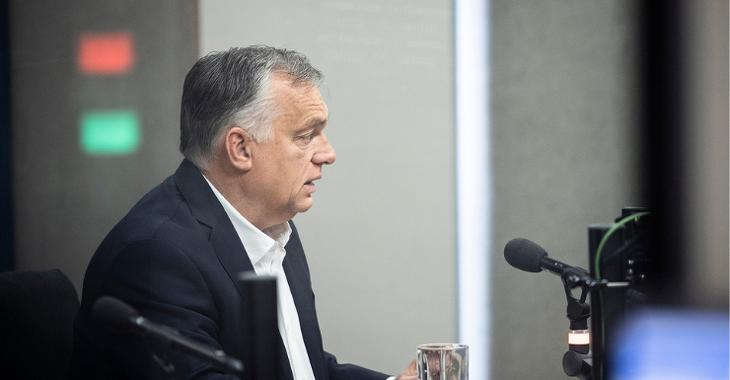 Kemény szavak Orbán Viktortól. Fotó: MTI