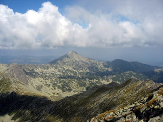 Retyezát-hegység Erdélyben. 