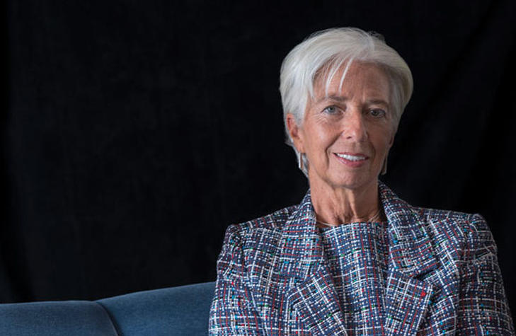 Christine Lagarde, az Európai Központi Bank elnöke Fotó: imf