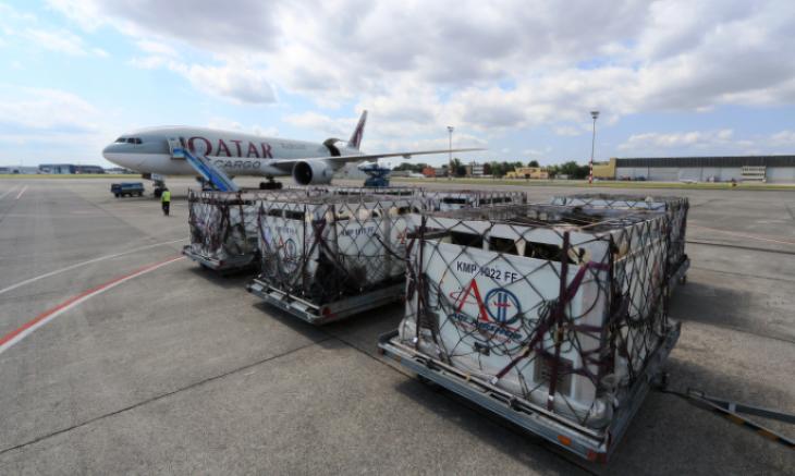 Rengeteg cargo járat működik már Budapestre is. Fotó: Budapest Airport Zrt.