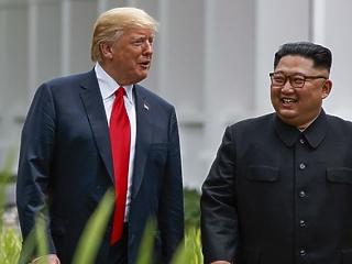 Trump szerint már itt van a kanyarban a következő USA-Észak-Korea csúcs