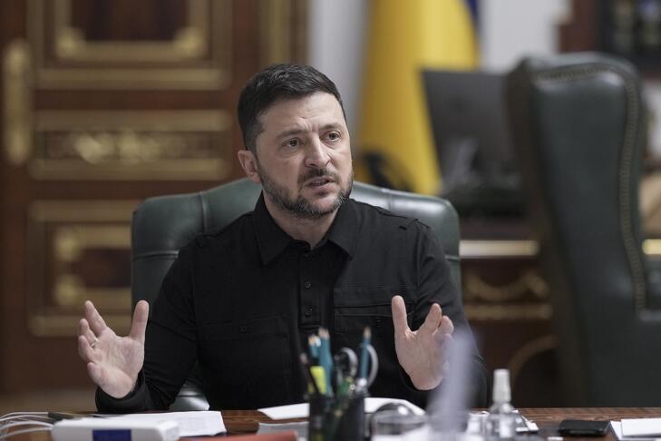 Zelenszkij kész tárgyalni Putyinnal a békekötésről