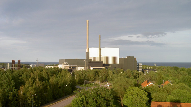 Az Oskarshamn atomerőmű Svédországban. Hamarosan új reaktorokat is építenek az országban.