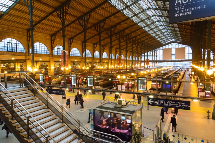 A rendőrség egyelőre nem tudja, hogy mi volt a párizsi Gare du Nord vasúti pályaudvaron támadó férfi indítéka. Fotó: Depositphotos