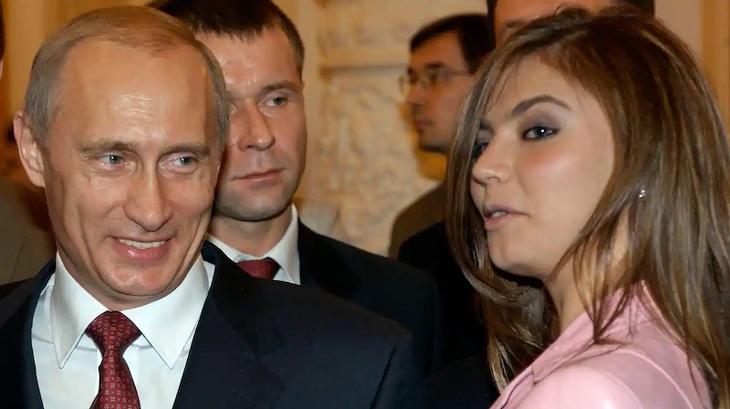 Putyin és Alina Kabajeva. Fotó: Expressen.se
