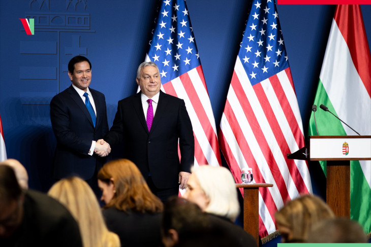 Segítség Washingtonból &ndash; Marco Rubio és Orbán Viktor a hétfői sajtóeseményen