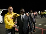 Szijjártó Péter Freetownban, Sierra Leonéban 2023. áprilisban. Fotó: Szijjártó Péter/Facebook