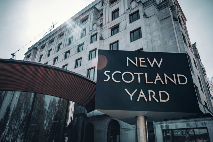 A vizsgálatot a Scotland Yard terrorellenes parancsnoksága végzi