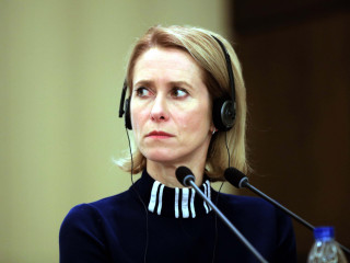  Kaja Kallas, az Európai Unió kül- és biztonságpolitikai főképviselője az Arab Összekötő Csoport külügyminisztereinek a szíriai helyzetről tartott tanácskozásán a jordániai Akabában 2024. december 14-én. A szíriai felkelők december 8-án megdöntötték Bassár el-Aszad szíriai elnök uralmát.