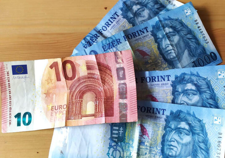 Szerda estére elfáradt a forint