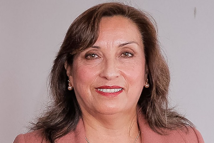 Dina Boluarte perui elnök. Fotó: Wikipedia