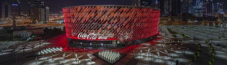 Két új látnivalóval bővült Dubai – itt a Coca-Cola Arena és a Quranic Park