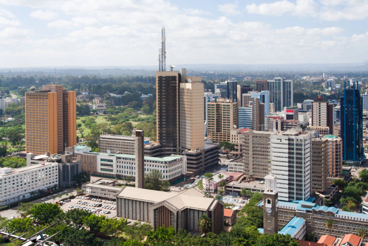 A tüntetések fő helyszíne Nairobi