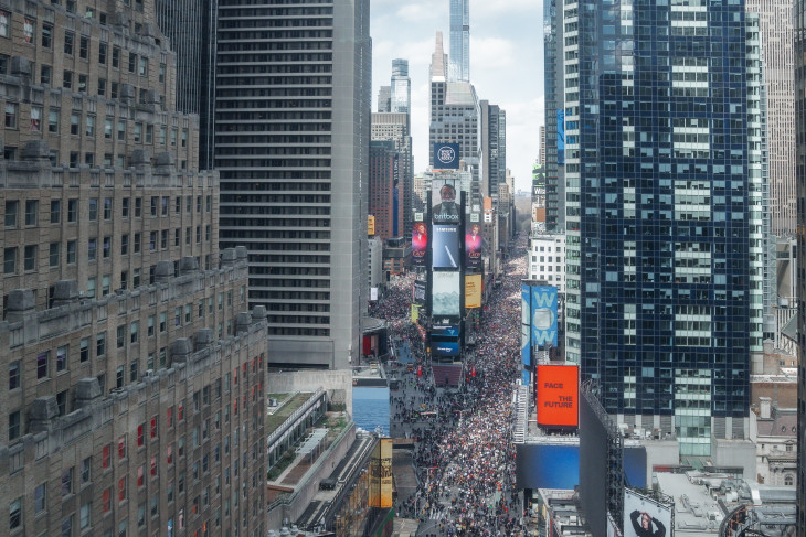 Trump-ellenes tömegtüntetés New Yorkban 2026. március 28-án, Nincsenek királyok elnevezéssel