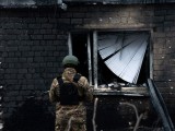 Katona az ukrajnai háborúban. Fotó: Volodimir Zelenszkij/Facebook  
