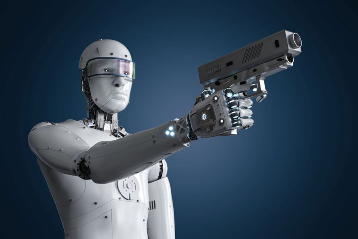 Fegyveres robotoktól még nem feltétlenül kell ebben a formában tartani, de a mesterséges intelligencia megjelent a háborúban