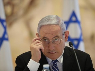 Benjamin Netanjahu. Fotó: EPA/ABIR SULTAN