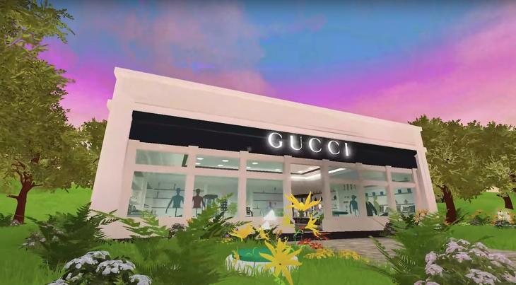 Gucci Town, Roblox. Forrás: Youtube, Roblox