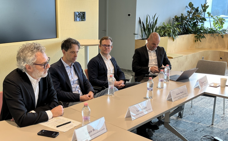 Gáspár Bence, Tardos Gergely, Sándor Dávid és Bozsogi Tamás