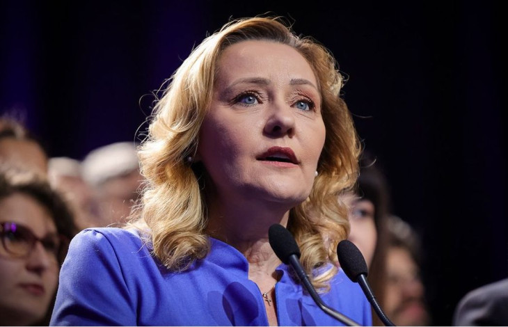 Európa reménye Elena Lasconi a nyugatos elnökjelölt