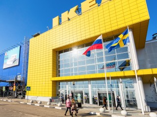 Egy Ikea-áruház Szamarában 2018-ban. Ukrajna megtámadása miatt a svéd áruházlánc bezárta üzleteit Oroszországban. Fotó: Depositphotos  