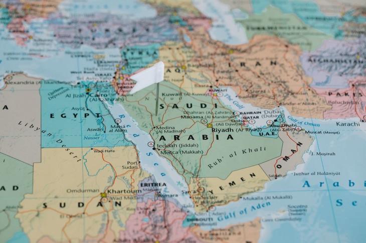Szaúd-Arábia átrendezheti a térképet, ha éppen akarja. Fotó: Pexels