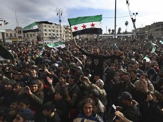 Tüntetés volt Szíria déli részén