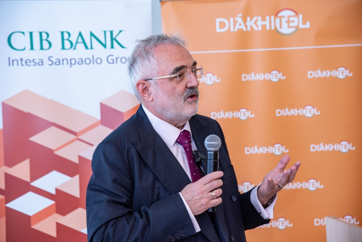  Bugár Csaba, a Diákhitel Központ elnök-vezérigazgatója, a verseny fővédnöke