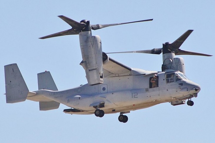 V–22 Osprey. Fotó:FOX 52/Wikipédia  