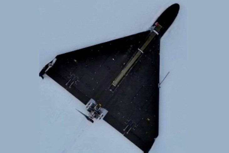  Vállról indítható rakétával felszerelt, ukrán területen lezuhant Sahed drón