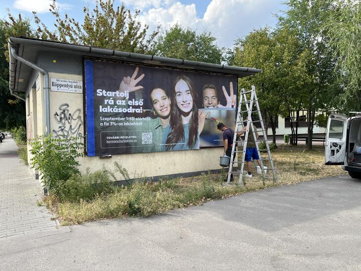 Otthon Start Program plakátkampány. Ezzel még tovább fokozódhat a lendület. 