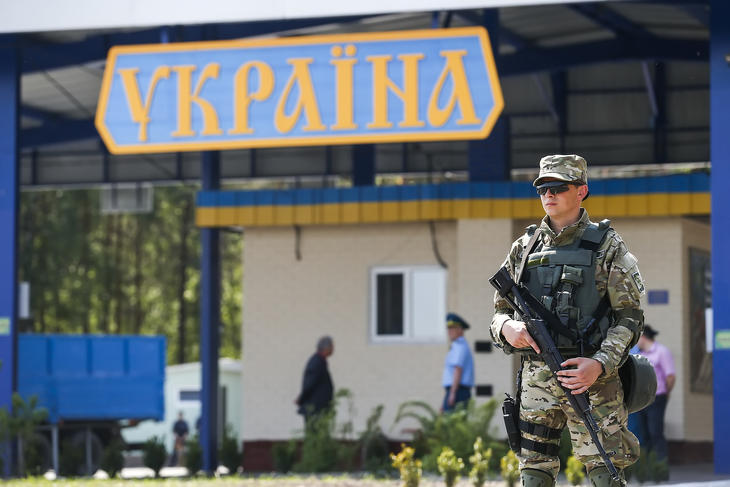 Senkivka ellenőrző pont az orosz-ukrán határon. Fotó: Depositphotos