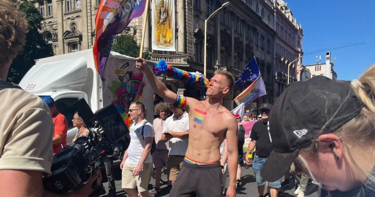 A nap képe: a Pride-felvonulás bevette Budapestet