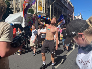 A nap képe: a Pride-felvonulás bevette Budapestet