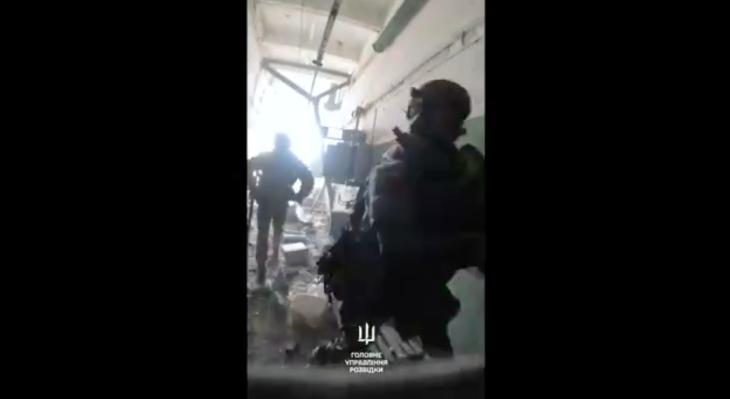 Ukrán katonák Harkivban