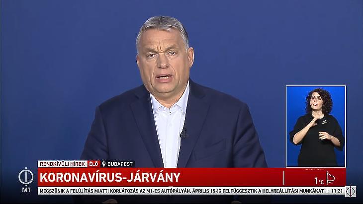 Orbán bejelentette: határozatlan időre meghosszabbítják a kijárási korlátozást