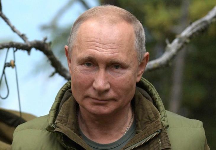 Vlagyimir Putyin orosz elnök. (Fotó: EPA)