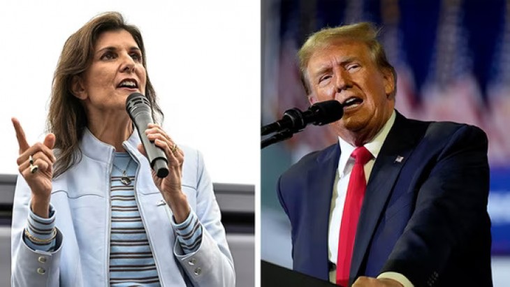 A republikánus elnök-jelöltségi versenyben Nikki Haley alulmaradt Donald Trumppal szemben