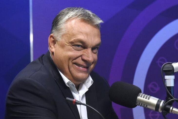 Orbán Viktor interjút ad, korábbi felvétel