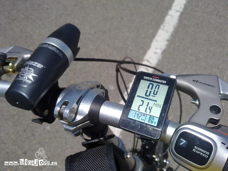 Kerékpáros computer, amely segít az előtted álló célok elérésében