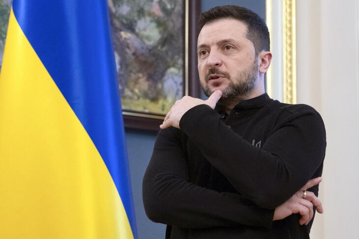 Zelenszkij válaszolt Putyin nagy javaslatára