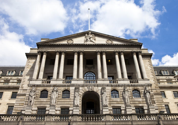 Nem sok jó hírről tudotott beszámolni a Bank of England. Fotó: Depositphotos