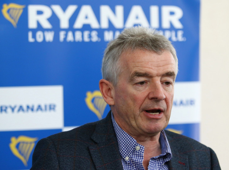 Michael O'Leary, a Ryanair vezérigazgatója szerint nagy probléma a reptéri italozás