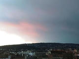 A nap képe: vészjósló viharfelhő jelent meg Budapest  felett