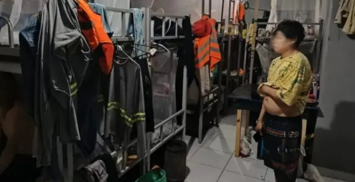 A bahiai BYD gyár építésének munkásai nehéz körülményekkel néztek szembe