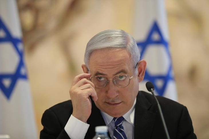 Megint visszatérhet Netanjahu. Fotó: EPA/ABIR SULTAN