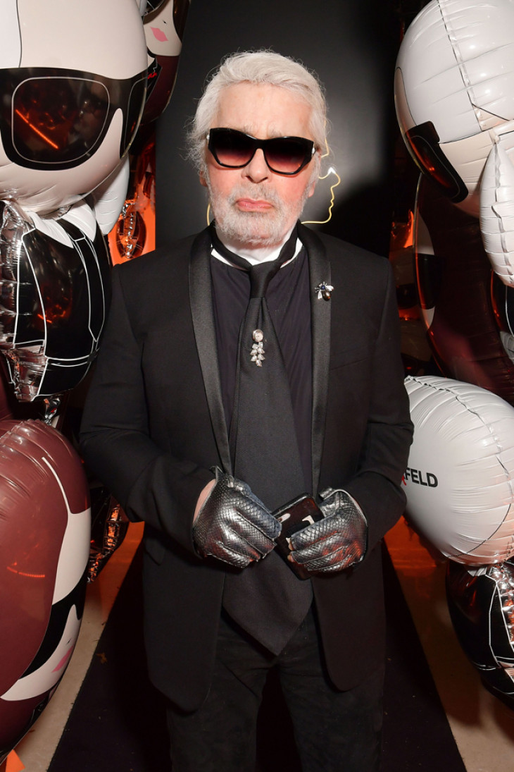 A „divatdiktátor” Karl Lagerfeld