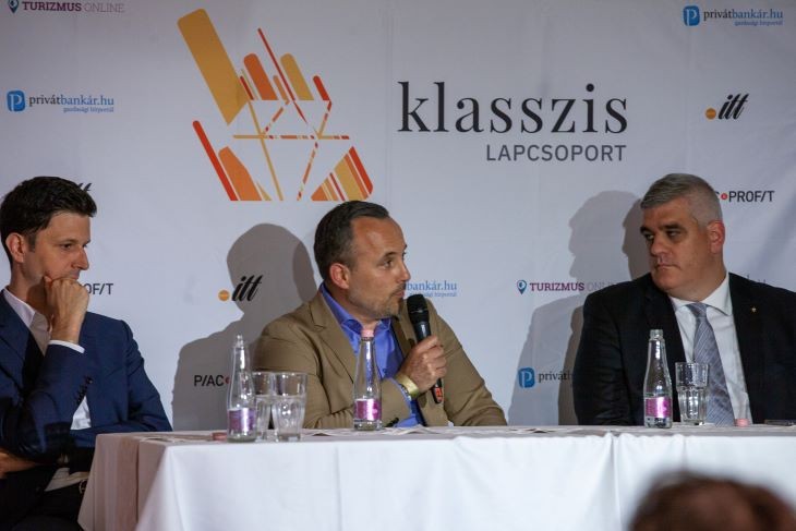 A szakértők balról jobbra: Barta Zsombor, Nagy Iván, Prosits Attila. Fotó: Klasszis Klub/Juhász Gábor
